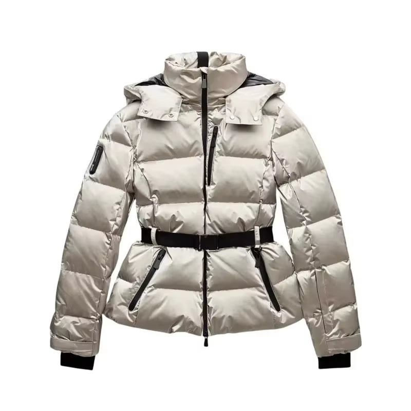 Hooded Down Cotton Jacket