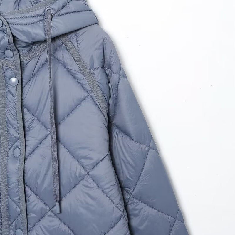 Hooded Long Cotton Coat